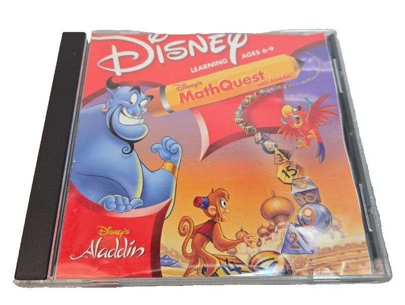 Disney’s MathQuest With Aladdin (Windows/Mac, 1997)