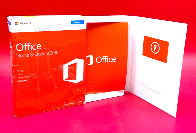 Microsoft Office 2016 Home and Student Edition Windows 79G-04589 ❤️✅❤️️✅❤️ NEW