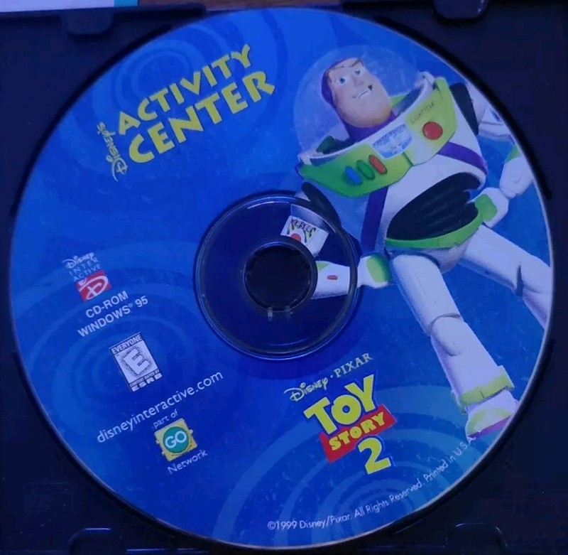 Disney’s Pixar Activity Center CD-ROM Toy Story 2