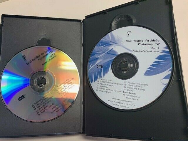 Total Training For Adobe Photoshop CS2 DVD ROM 3 Disc Set Solutions Network gallery