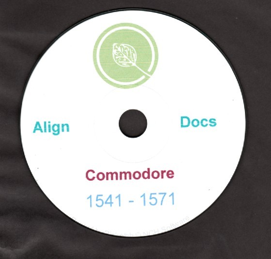 Commodore 64 – 128 – 1541-1571 Drive Alighment & Utility – CD