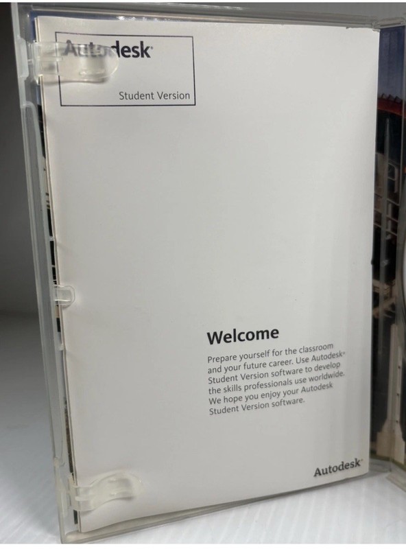 Autodesk AutoCAD Student Version 2008 With Serial Number Computer Software gallery