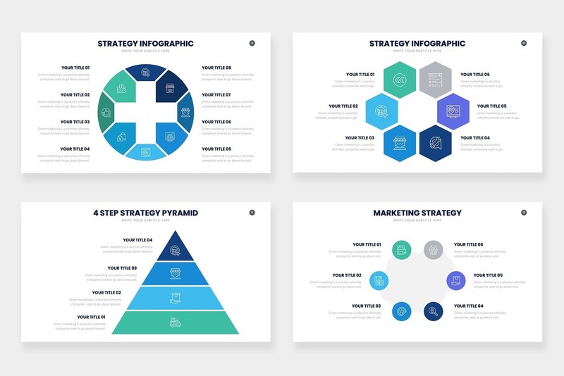 Strategy Infographics Template gallery