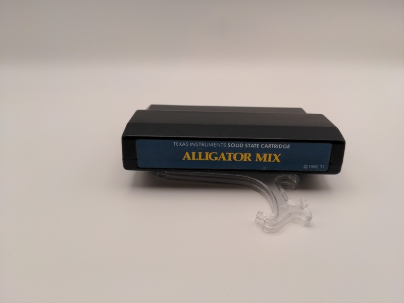 TI-99/4A ALLIGATOR MIX DLM MATH SKILL BUILDERS BLACK BLUE CART