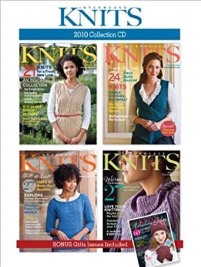 Interweave Knits 2010 Collection PC CD electronic magazines issues patterns tips
