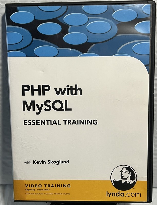 PHP with MySQL Essential Training [Mac/Win CD-ROM, 9781596713642] Kevin Skoglund