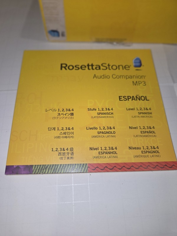 Rosetta Stone Spanish/Espanol Level 1-5 Set CD-ROM No Headphones gallery
