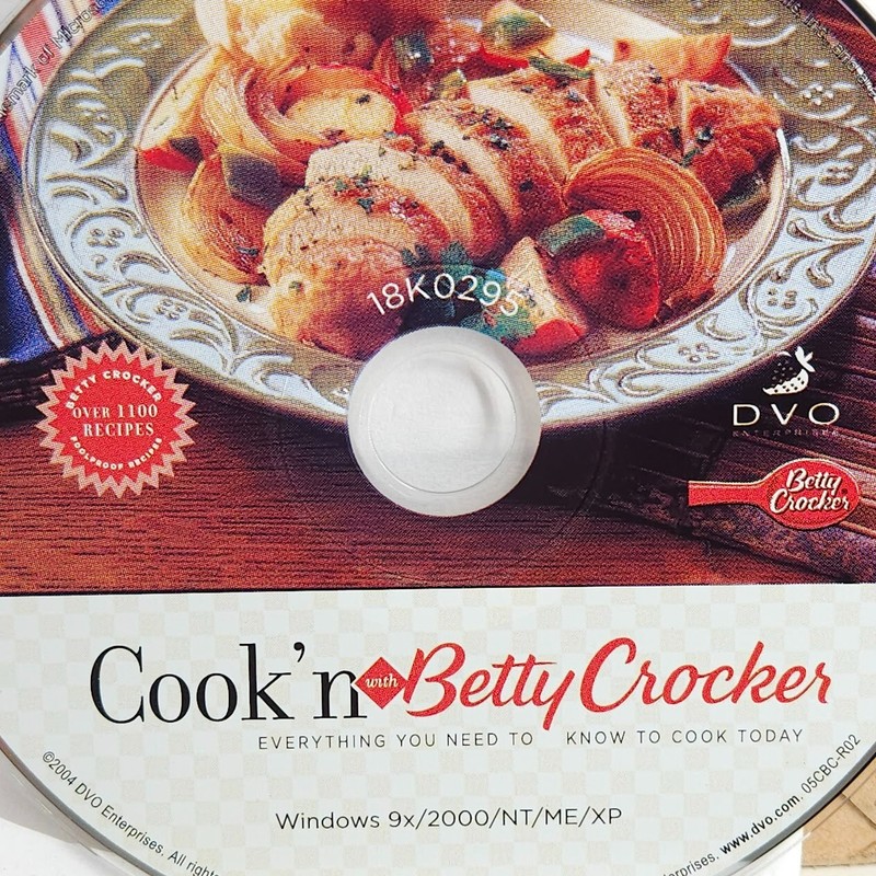Cook'n w/ Betty Crocker CD 2004 DVO Everything You Need To Know To Cook Today gallery