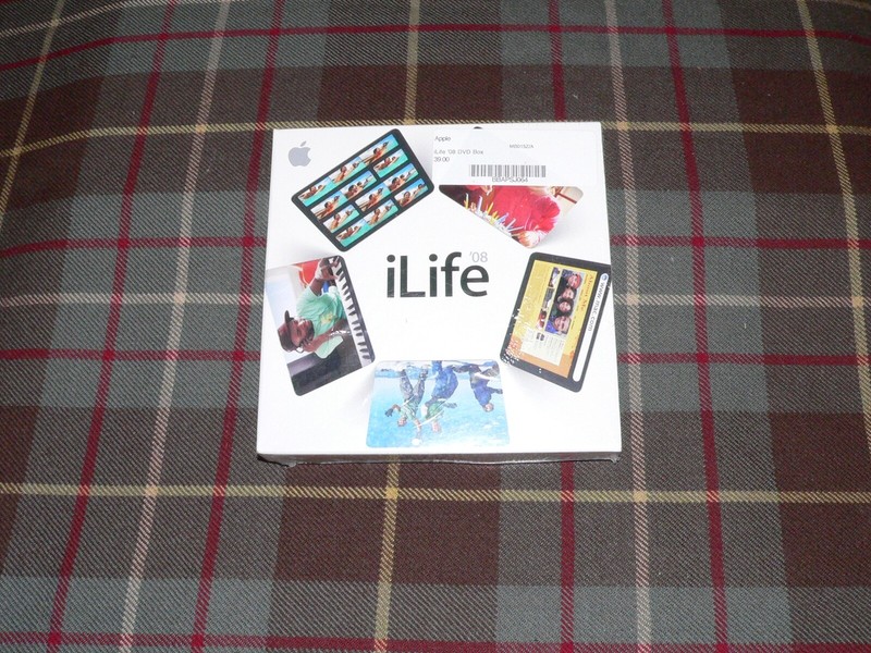 Apple iLife ’08 Full Version for Mac, Still in Shrink Wrap, MB015Z/A
