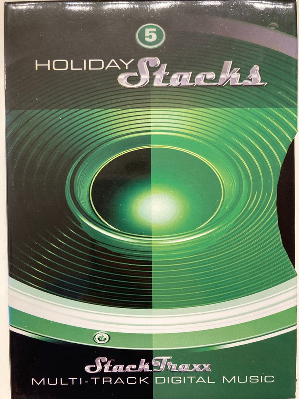 Digital Juice Multi-Track Digital Music – Holiday Stacks 5 – (4 CD/DVD set)