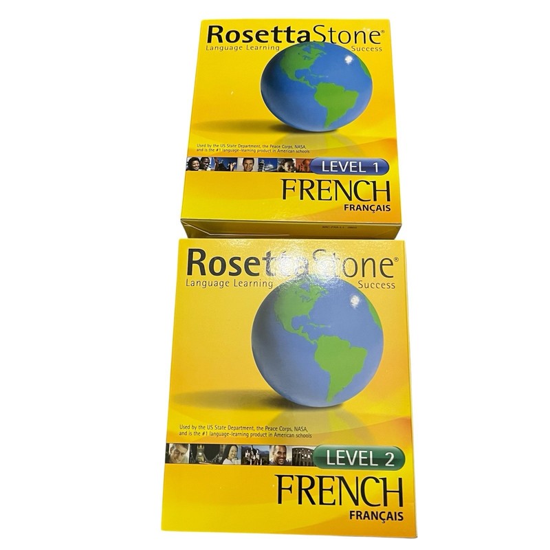 Rosetta Stone French Levels 1 & 2