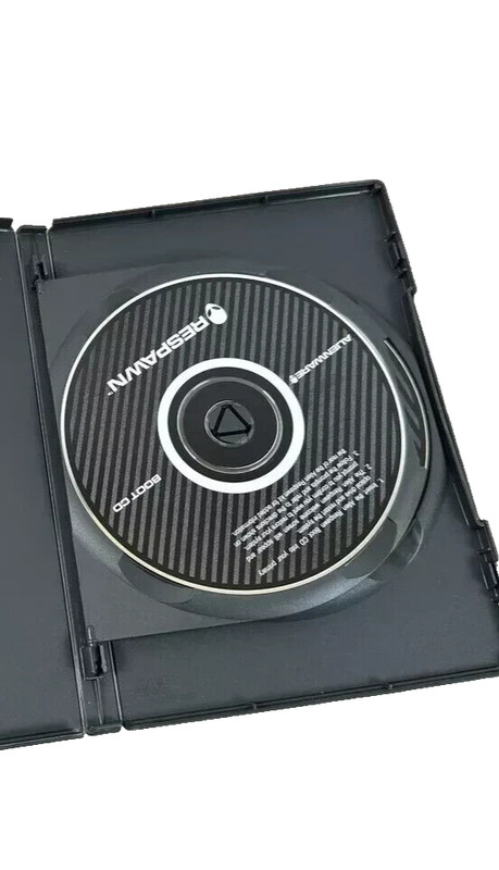 Alienware Respawn Windows XP Boot Image Factory Reset Software on CD/DVD gallery