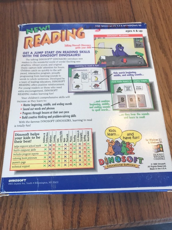 DinoSoft's New Readying Learn To Read! With The Talking Dinosaurs Ships N 24h gallery