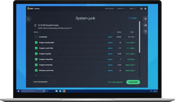 AVG TuneUp for PC 2025 1 Device 1 Year (Windows Only) - Delivery by EMAIL gallery