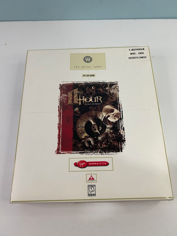 The 11th Hour PC game Big Box Virgin (Sequel to 7th Guest)