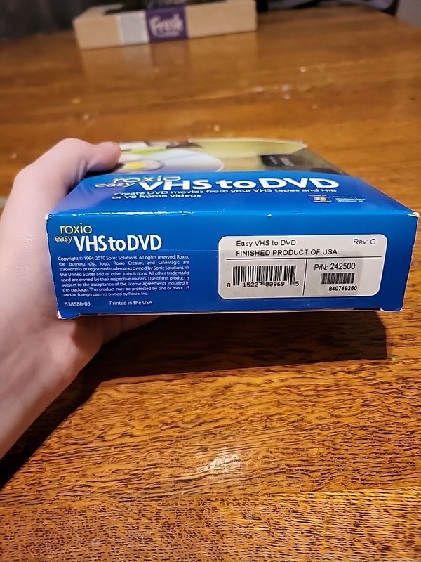 Roxio Easy VHS to DVD for Windows Create DVD Movies from VHS & Audio Tapes To CD gallery