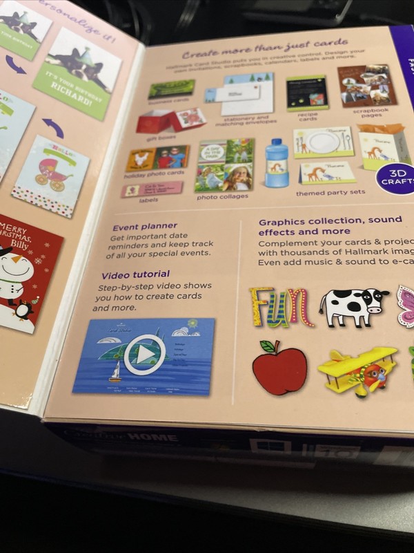 Hallmark Card Studio Software Create Custom Cards Calendars Scrapbooks More gallery