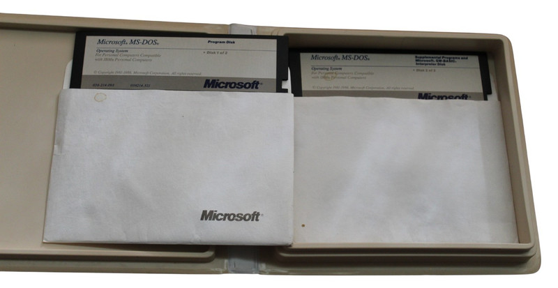 Vintage Floppy Disk Software Lot AutoCad Ms-Dos Gw-Basic Boca IBM & Storage gallery