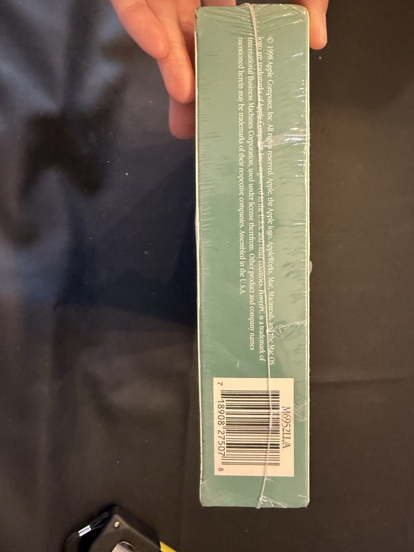 Vintage AppleWorks Mac OS Software Box Sealed 1998 Apple Macintosh NOS gallery