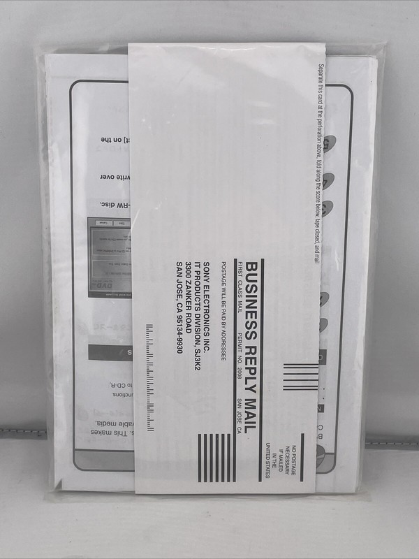 Sony Software Disc (Disk) - REV 4.20W For Window Driver Software for CD-RW Drive gallery
