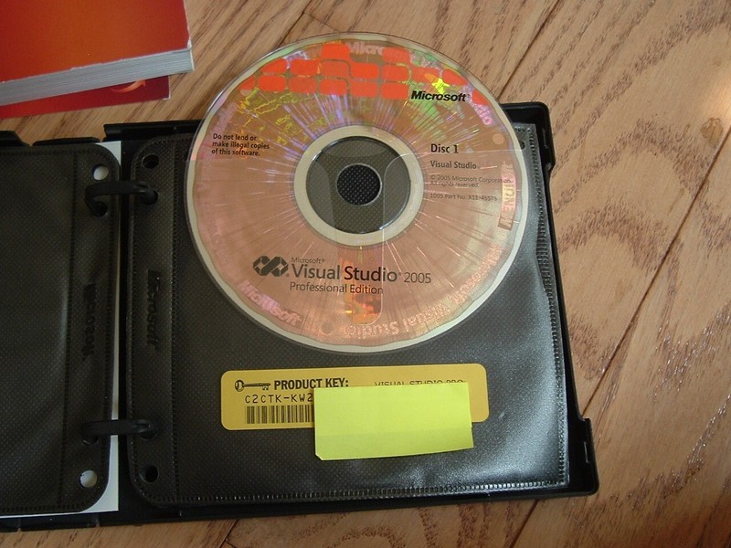 Microsoft Visual Studio 2005 Professional Subscription! original CDs with CD KEY gallery