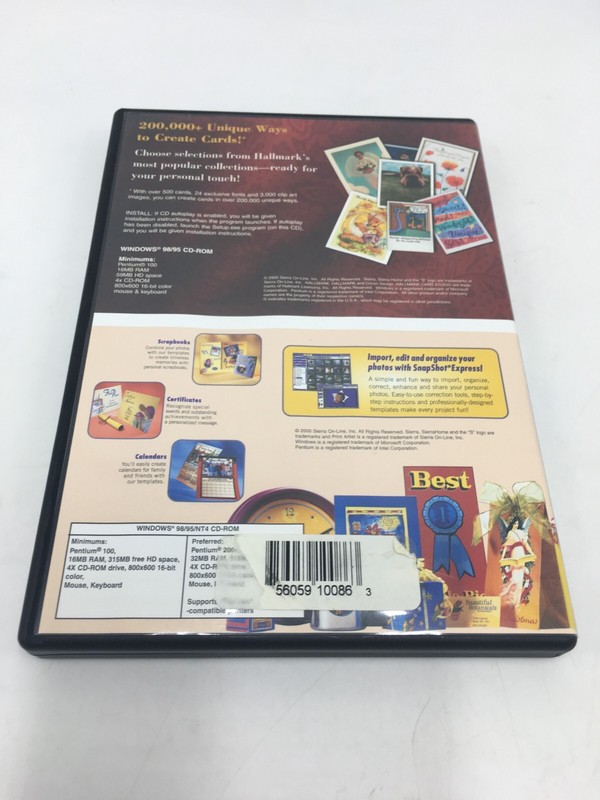 Hallmark Card Studio Express v1.0 & Print Artist Platinum v12.0 (PC Home Office) gallery