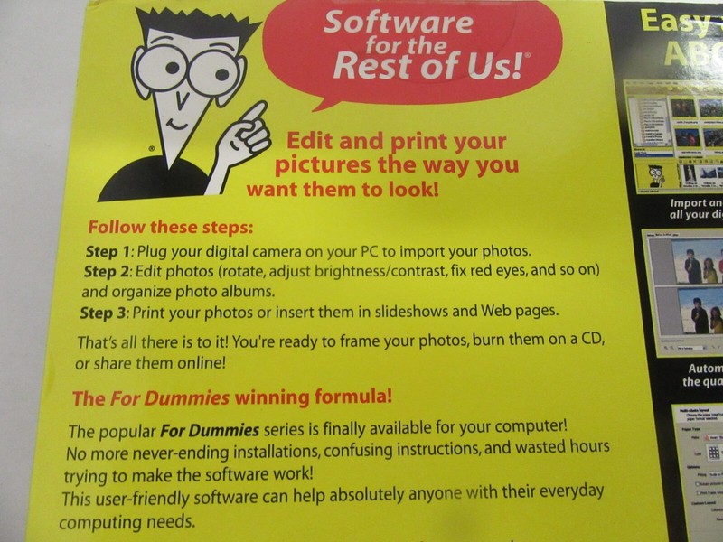 Resumes & Cover Letters for Dummies CD ROM 144 page reference guide new Big Box gallery