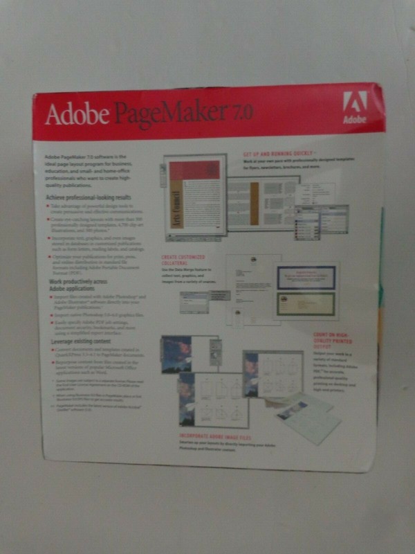 Adobe PageMaker 7.0 (Retail) (1 User/s) - Full Version for Mac 17530334 gallery