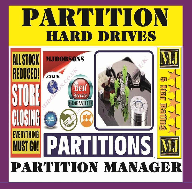Partition Manager Change Drives Settings on Your PC FREE POSTAGE gallery