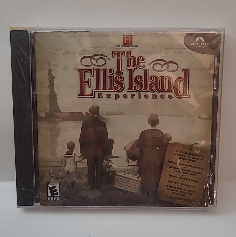 The Ellis Island Experience CD from History Channel Home School 2 Hours Video