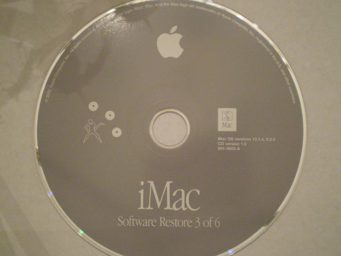 Apple Macintosh iMac (2002) Software Media Pack 603-0799-A - 12 CD's gallery
