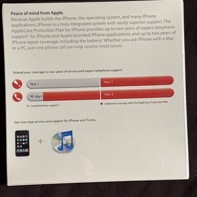 AppleCare Protection Plan for iPhone PC + MAC - New MC006LL/A gallery