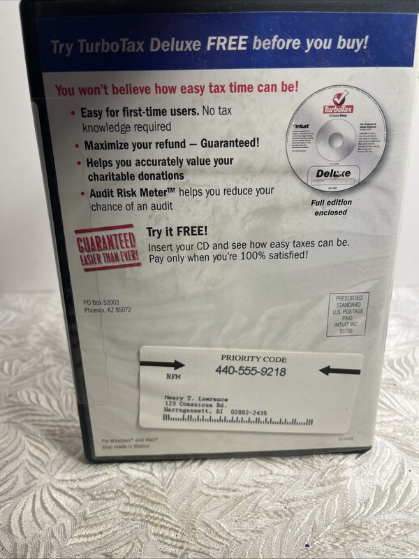 Turbo Tax 2007 Federal & State Returns Software gallery