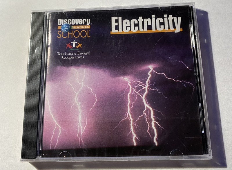 Discovery Channel School Electricity Cd-Rom New Sealed Free Shipping.