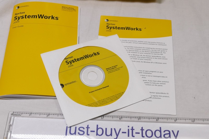 Symantec Norton System Works 2006 CD Win ME Win 98, Win XP and Windows 2000 gallery