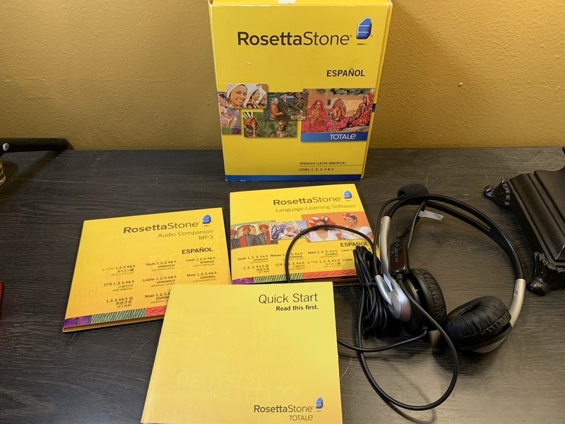 Rosetta Stone Spanish (Latin America) Learn Language Levels 1-5 V4 TOTALe CD gallery