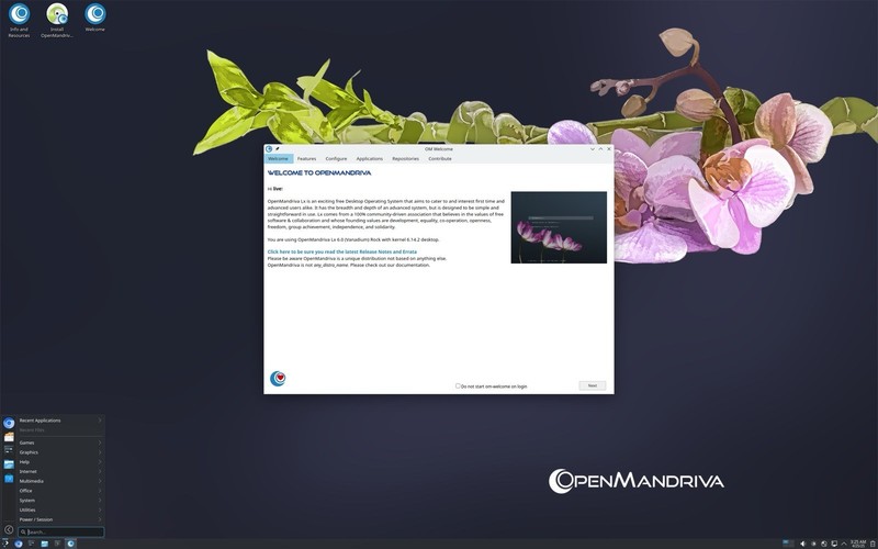 OpenMandriva Linux LIVE or Install Bootable USB Flash Drive OpenMandriva 64bit gallery