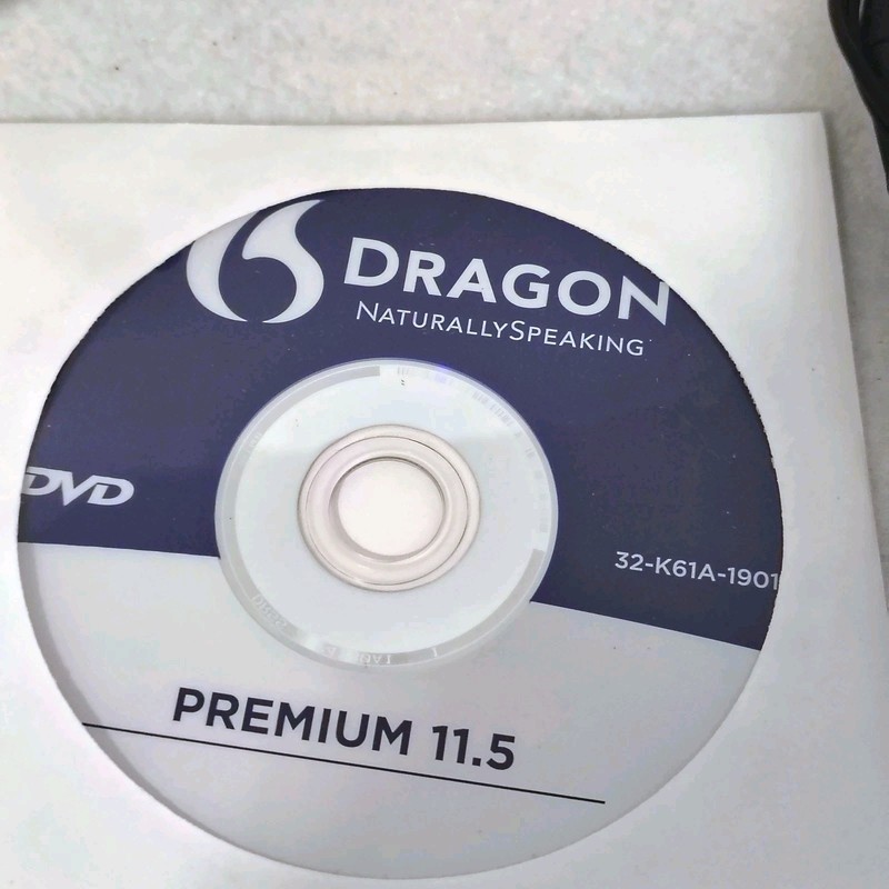 Nuance DRAGON NATURALLY SPEAKING Premium HOME VERSION 11.5 Software W/ HEADSET gallery