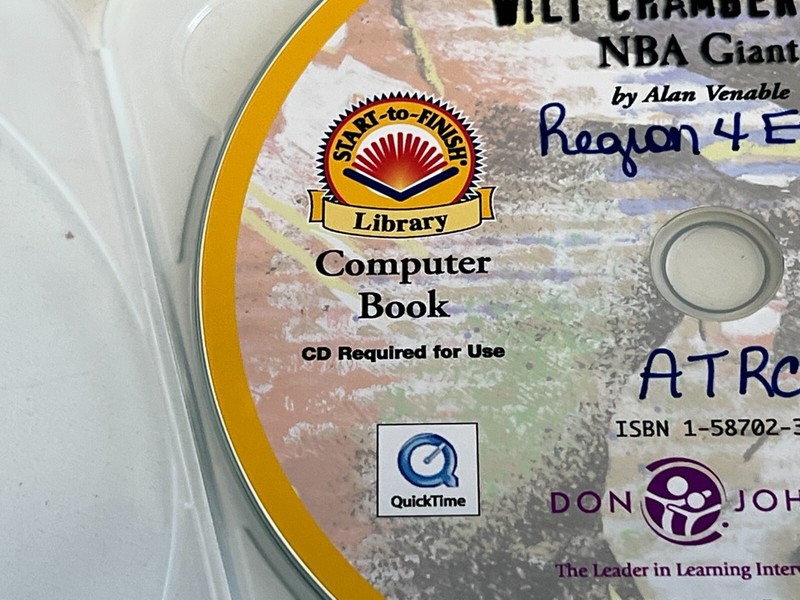 PP33: 2 Disks " Wilt Chamberlain NBA Great - Don Johnston Audio / Computer Book gallery