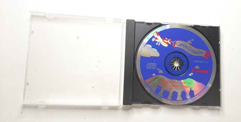 Canon Creative for Windows Version 1.3 (PC CD‑ROM, 1995) – No Manual