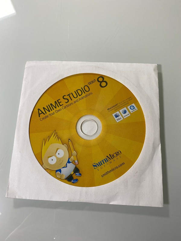 Anime Studio Debut 8, Smith Micro software