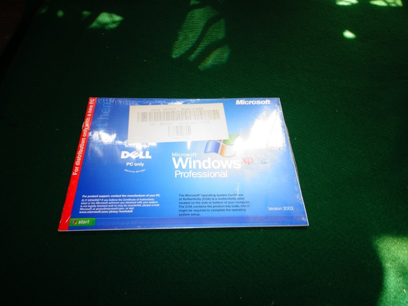 Microsoft Windows XP Professional for Dell PC only