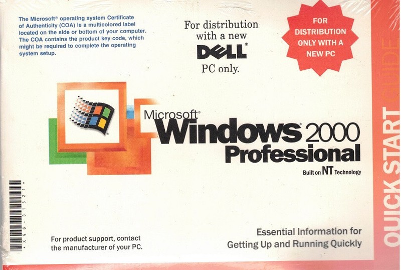 4CD) Vintage Dell original XP-Home or Win2K-Pro, Application, Driver, PowerDVD gallery