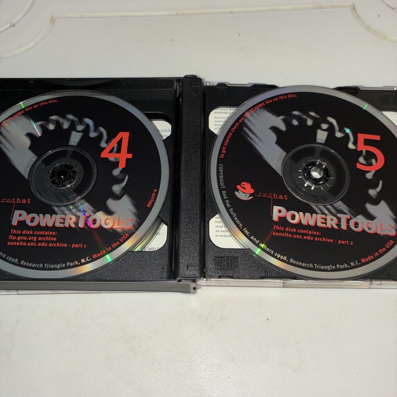 Red Hat Power Tools Linux 5.1 Operating System - 6 CD-ROM Set - No Booklets gallery