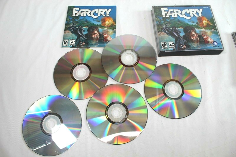 Lot of 4 CD-Rom Computer Software Games Gangland, Far Cry, Pearl Harbor, More! gallery