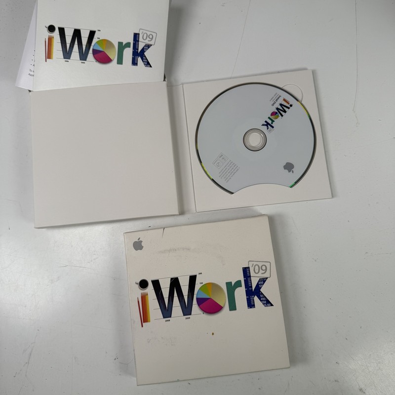 Apple iWork ’09 Install DVD Software Suite for Mac – Pages, Numbers, Keynote