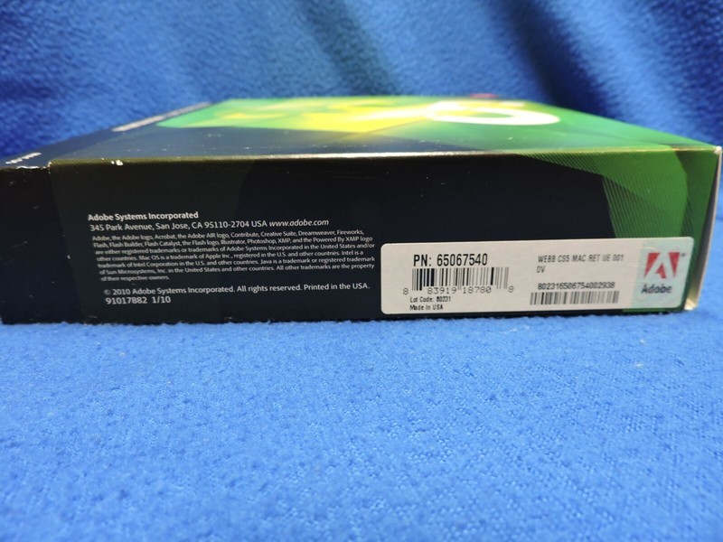 Adobe Creative Suite 5 Web Premium Mac OS 65067540 gallery