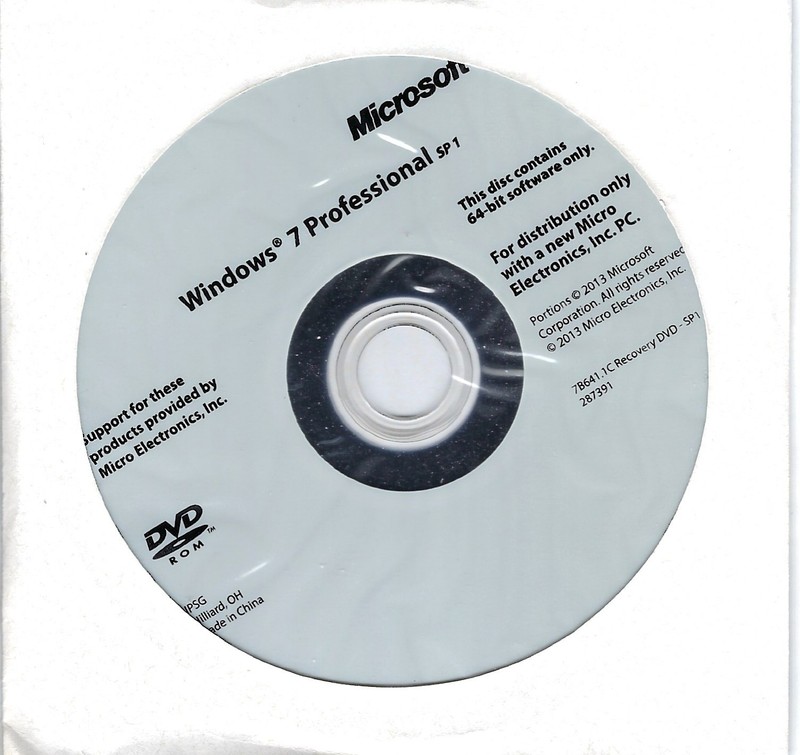 Microsoft Windows 8 Professional 64 Bit DVD with Key, new