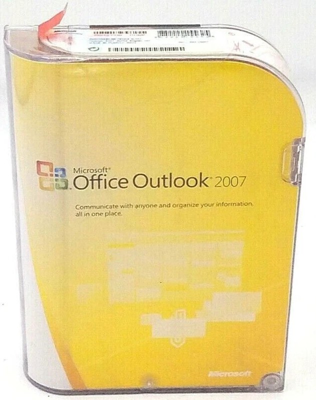 MICROSOFT OFFICE OUTLOOK 2007 w/ KEY Calendar Contacts Tasks Email Etc. Windows