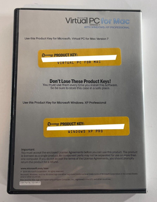 Microsoft Office: Mac 2004 Professional Edition Rare UPGRADE W/ Product Key gallery
